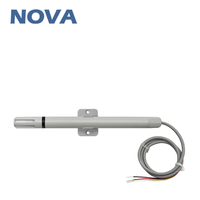 Émetteur mural NOVA avec sortie de signal analogique pour sonde de température et d'humidité