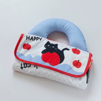 Vente en gros de couverture pour la sieste TV en polaire, pliable et portable, couverture TV imprimée numérique unique avec poignée remplie