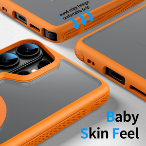 Étui en silicone TPU PC avec charge magnétique sans fil pour <span class=keywords><strong>Samsung</strong></span> S26 S25 S24 S23 S22 <span class=keywords><strong>S21</strong></span> S20 FE Ultra Plus Note 20 10 - Product Image 1