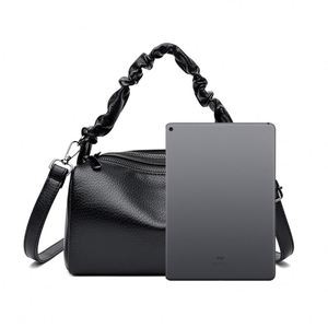 Bolso de Hombro de PU con Patrón Geométrico Vintage para Mujer, con Cierre de Cremallera y Forro de Poliéster, Modelo 288 - Para Todas las Temporadas - Product Image 2