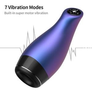 Masseur usta mastürbasyon için seks oyuncakları erkekler için adam için su geçirmez 5 frekans teleskop <span class=keywords><strong>Masturbator</strong></span> - Product Image 6