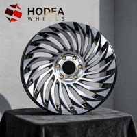 Jantes forgées monobloc multi-rayons Dynamic Blade 20"-24" 5x112/5x114.3/5x120 pour voitures de luxe et SUV, ajustement personnalisé, fixation directe par boulons