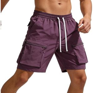 FOXA Men's Cargo Shorts Lightweight Quick Dry Summer Outdoor Hiking Camping Shorts with Zipper Pockets - Product Image 4