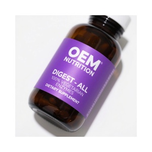 Enzimas Digestivas de Extracto Vegetal OEM para Mejorar la Digestión y la Absorción, Lactasa + Amilasa + Lipasa, Pueden Ayudar con la Hinchazón y los Gases - Product Image 3