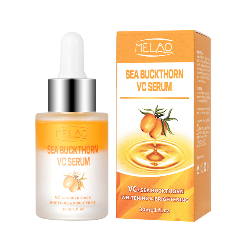 Sérum pour le visage à l'argousier à la vitamine C