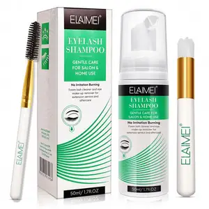 Lash Cleanser Vegan Eyelash Extension Cleanser Lash Shampoo For Lash Wash Eyelash Foam Cleanser