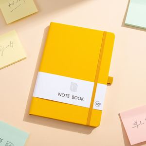 2026 Customize logo Palnning Thick Diaries A6 Size Notebooks with Pen Holder - Product Image 1