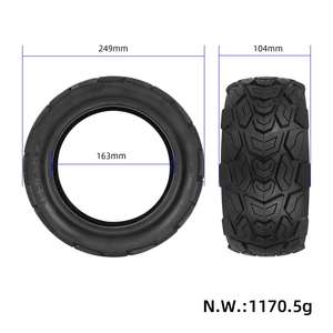 Neumático Todoterreno Sin Cámara de 100/50-6.5 Pulgadas, Neumático de Vacío Duradero, Pieza de Repuesto para Scooter Eléctrico - Product Image 2