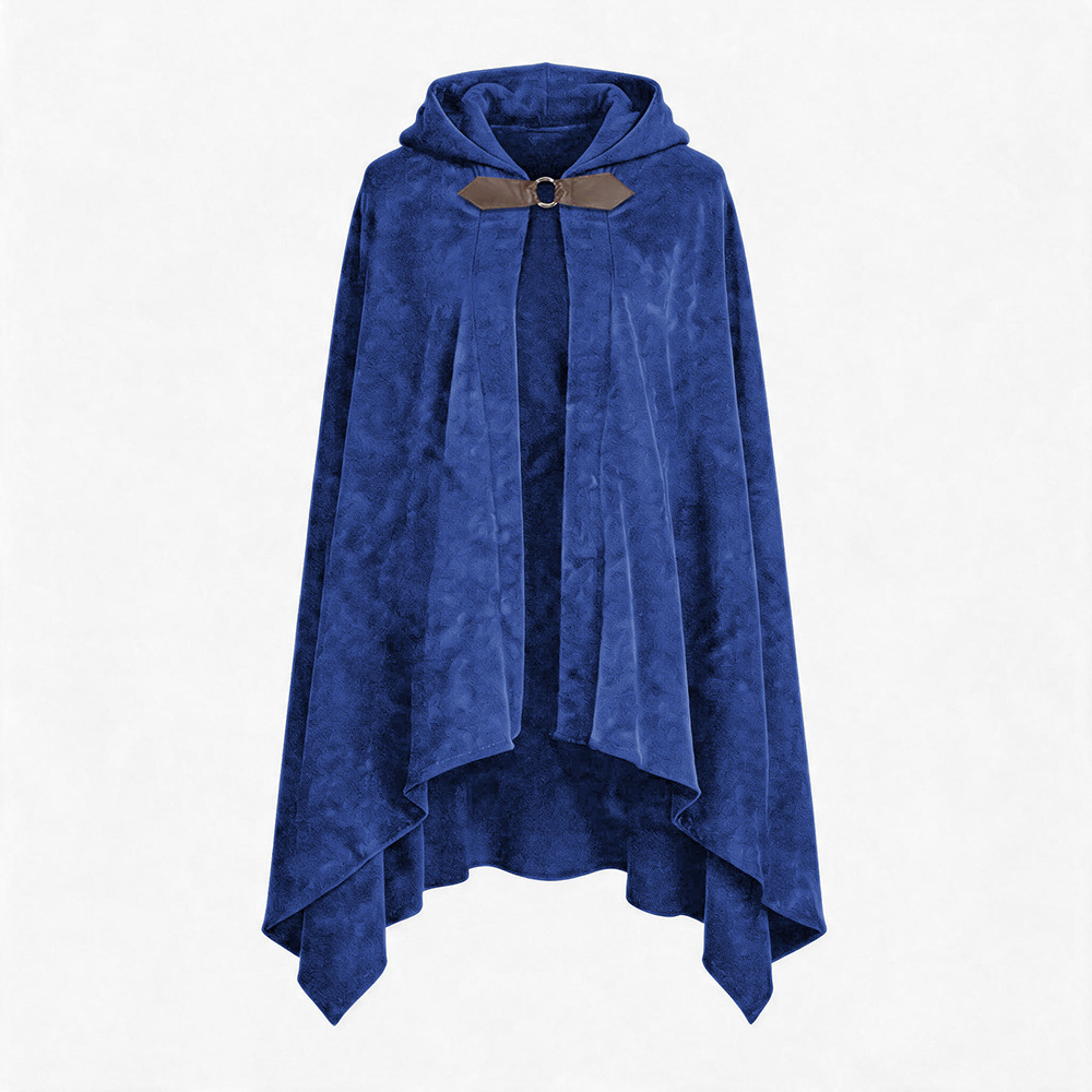 26GZ010113 Knight's Short Fleece Cape (Blue)