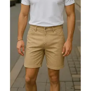 Pantaloncini Bermuda Slim Fit da Uomo Adrenaline, Vita Media, in Cotone, Stile Casual per Adulti - Product Image 1