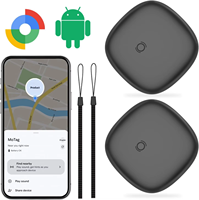Traceur GPS intelligent Android mondial Google, localisateur de clés sans fil, dispositif anti-perte étanche avec batterie 1 an pour animaux de compagnie