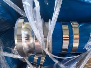 Manguera de Agua Plana de PVC WP de 4 Barras, la Mejor Calidad, Azul, <span class=keywords><strong>IVG</strong></span>, de 4 y 6 Pulgadas, Manguera de Descarga de Agua de Plástico de 3 Pulgadas - Product Image 1