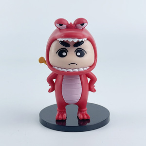 5ชิ้น/เซ็ตดินสอสี Shin-Chan แอคชั่นคาเมนการ์ตูน PVC อะนิเมะหุ่นของเล่นของขวัญของตกแต่งโต๊ะ - Product Image 6