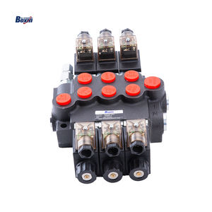 Offres Spéciales 2 bobines avec solénoïde hydraulique Monoblock Direction Vanne de contrôle de débit Z50 Z80 avec 12v 24v - Product Image 4