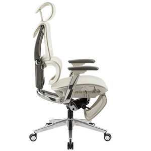 Silla de oficina ergonómica de malla ejecutiva Boss ajustable en altura con respaldo alto cómodo de lujo para largas horas de trabajo - Product Image 3