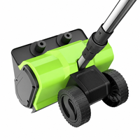 Hochleistungs-21V-Lithium-Akku Schneeräummaschine Kleiner Haushalts-Schneeschieber mit Handantrieb Batteriebetrieben