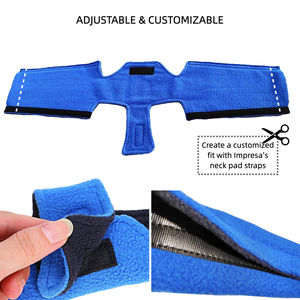 Acolchoado de pescoço <span class=keywords><strong>cpap</strong></span>, almofadas forro universal para a cabeça/máscara, compatível com resmed airtouch dreamwear e vários modelos - Product Image 4