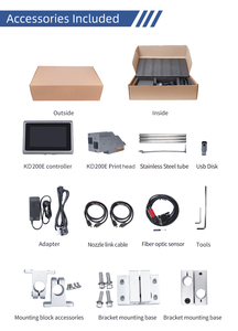 Impresora DE CÓDIGO DE FECHA Industrial automática Faith, Mini máquina de codificación de inyección de tinta en línea, impresora de código QR para distribuidor - Product Image 3