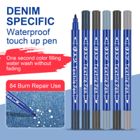 Stylo de réparation de couleur pour denim professionnel - Stylo de restauration de couleur pour jeans, réparation rapide pour les jeans et vestes délavés