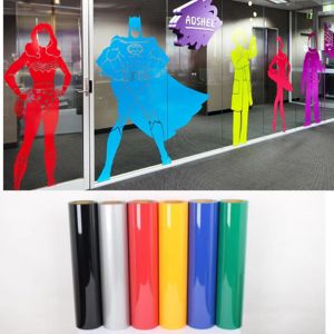 Autocollant en vinyle auto-adhésif pour fenêtre, autocollant pour <span class=keywords><strong>voiture</strong></span>, logo, autocollant en vinyle <span class=keywords><strong>de</strong></span> découpe couleur, matériaux publicitaires en vinyle <span class=keywords><strong>de</strong></span> découpe couleur - Product Image 6