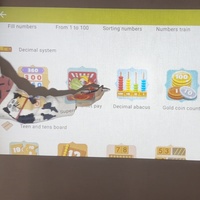 Projecteur interactif intelligent portable OwayBoard H8 pour enfants avec stylet - Mini 30x30x20cm pour home cinéma 1920*1080
