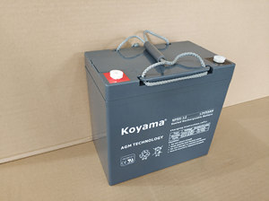 Industrial Usage Ups <b>Battery</b> and <b>Deep</b> <b>Cycle</b> 12v55ah Lead Acid <b>Batteries</b> - Product Image 2