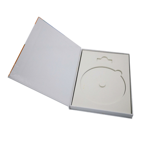 Boîte cadeau magnétique personnalisée de haute qualité pour disque vinyle blanc avec <span class=keywords><strong>insert</strong></span> - Product Image 1
