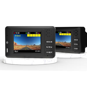 Afrique Voiture DVR Détecteur de radar Signature Combo 2 1 FHD1080P Enregistreur vidéo Support magnétique Alerte vocale anglaise Boîte noire pour voitures - Product Image 4