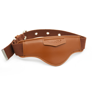 Venta al por mayor Rastreador Airtag Collar de perro Ajustable Stock Fabricación Reciclado Cuero vegano Smart Gps Juego de correa de tracción para mascotas - Product Image 4