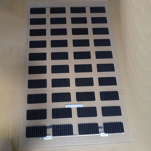 Pannello Solare Trasparente 150W 18V, Modulo Solare OEM Personalizzato per Vetrate di Serre - Product Image 3