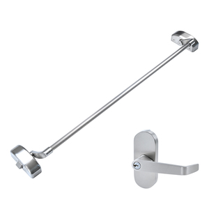 Dispositif anti-panique EN1125 en acier inoxydable 304, barre de poussée avec <span class=keywords><strong>serrure</strong></span>, test de durabilité 200 000 cycles, certifié CE pour <span class=keywords><strong>porte</strong></span> de secours incendie - Product Image 3