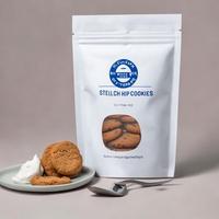 Bolsa Doypack de Plástico BOPP Personalizada Directa de Fábrica con Cierre a Presión, Sello de Frescura, Grado Alimenticio, con Orificio para Colgar, para Nueces Picadas