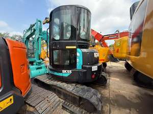 Excavadoras usadas japonesas KOBELCO SK55SR2 5.5TON Buen estado Precio bajo Segunda mano Horas DE TRABAJO bajas Envío global rápido - Product Image 2