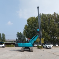 Foreuse rotative sur chenilles SDLQ LQR154-15M à tige carrée pour pieutage, à vendre, équipement de construction et de perforation