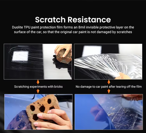 Film de protection de peinture pour voiture en TPU transparent brillant 3m Ppf, fabriqué aux États-Unis, pour une protection de la peinture pendant dix ans, TPU Ppf non jaunissant 1.524*15M - Product Image 4