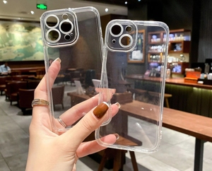 Cover per telefono con Design semplice trasparente impermeabile per <span class=keywords><strong>Iphone</strong></span> 16 15 14 <span class=keywords><strong>13</strong></span> 12 <span class=keywords><strong>Pro</strong></span> Max - Product Image 5