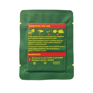 Pansement de traumatologie infusé par zéolite légère Offre Spéciale pour les premiers secours extérieurs et le sauvetage d'EMS - Product Image 5