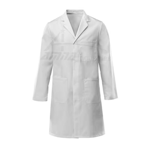 Venta al por mayor 2024 personalizado médico Hospital uniforme de limpieza médico bata blanca batas de laboratorio personalizadas - Product Image 3