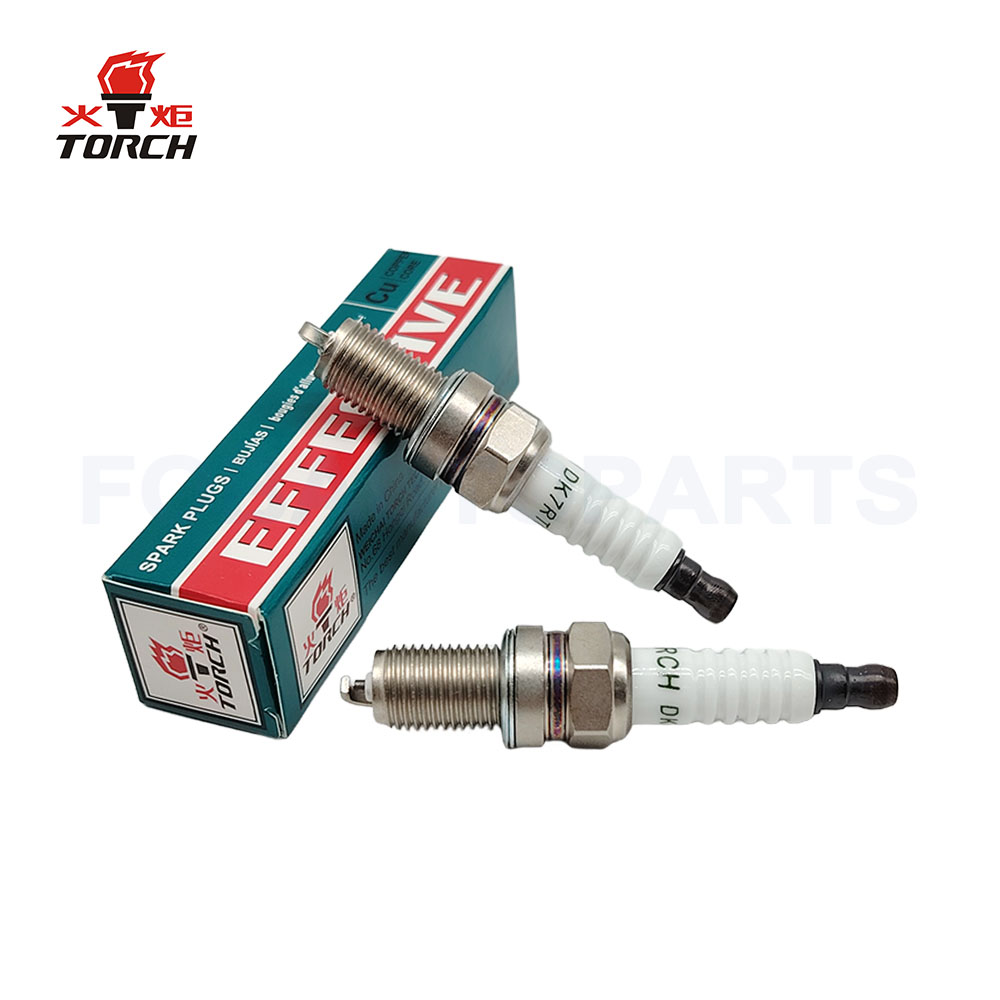 TORCH DK7RTC Spark Plug Replace for NGK DCPR7E Spark Plug for BOSCH YR7DC+ for CHAMPION 809 for DENSO IXU22/VXU22/XU22EPR-U