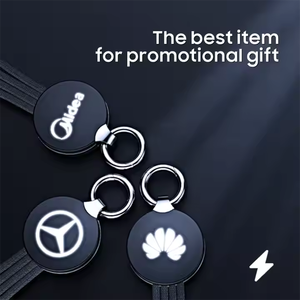 Beliebte OEM LOGO <span class=keywords><strong>3</strong></span> in 1 LED Light-Up Micro USB USB C Ladekabel für Handy Power Bank Computer Schnell ladegerät <span class=keywords><strong>Promo</strong></span> Geschenk - Product Image 3