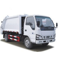 Petit camion à ordures compacteur neuf, véhicule de collecte des déchets 4x2, camion benne à ordures personnalisé OEM