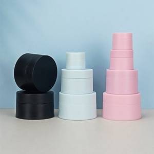 Custom logo 30ml 50ml <b>Plastic</b> Cream pp <b>Jar</b> for Cosmetic Use Empty Packaging Face Cream Hand Cream <b>Jar</b> Luxury Skincare <b>Jar</b> - Product Image 2