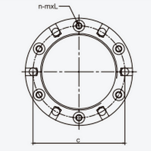 Écrou rond autobloquant série K, écrou de roulement de précision autobloquant, anti-desserrage pour application automobile - Product Image 1