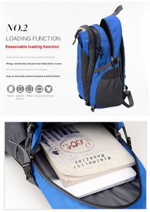 Mochila de Montañismo Promocional de 40L, Impermeable, para Viajes y Aventuras al Aire Libre - Product Image 3