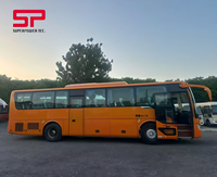 Autocar de tourisme urbain de luxe d'occasion Yu Tong 6115, moteur Yuchai, 47 sièges, configuration business, 90% neuf, à vendre à prix réduit