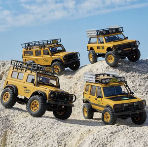 Coche Teledirigido Eléctrico FMS 1:24 Escala FCX24M <span class=keywords><strong>Land</strong></span> <span class=keywords><strong>Rover</strong></span> <span class=keywords><strong>Defender</strong></span> <span class=keywords><strong>90</strong></span> Camel Trophy Truck 4X4 2.4G <span class=keywords><strong>RC</strong></span> Crawler 4WD RTR con Licencia Oficial - Product Image 6