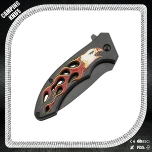 سكاكين جيب للبقاء على قيد الحياة في الهواء الطلق شعار مخصص 3D مطبوعة سكين المشي لمسافات طويلة للتخييم-دعم OEM - Product Image 5