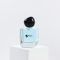 Flacon de parfum en verre rechargeable personnalisé en gros, unique, 30 ml, 50 ml, 100 ml, flacon de parfum en verre vide, flacon de parfum de luxe
