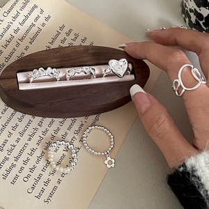Bowknot <b>Open</b> <b>Ring</b> S925 Sterling Silver Simple Delicate Women's Fashion Jewelry Gift - Product Image 2