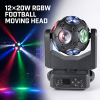Luz estroboscópica LED RGBW de 12x20W con efecto de barra de matriz DMX512 de 4m de alcance para conciertos y festivales EDM